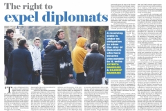 Right to expel Diplomats